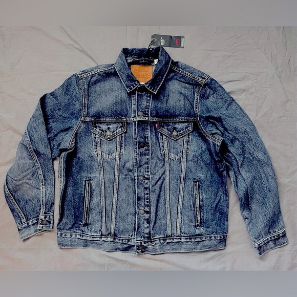 Levi’s Premium Vintage Fit Trucker Jacket - Size L - Picture 1 of 6